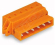WAGO Konektor 731-636/019-000 1vodičový s pájecími piny CAGE CLAMP® 2,5 mm², oranžová